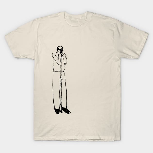 Ian Curtis - Joy Division T-Shirt by Henrico